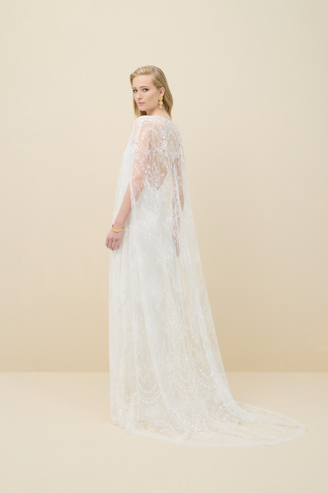 Robe mariee Cape Pivoine